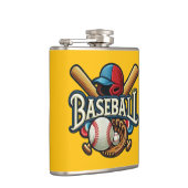 Klassieke Baseball Essentials / Stijlvolle Retro L Heupfles (Rechts)