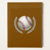 Klassieke Baseball Essentials / Stijlvolle Retro L Planner (Achterkant)