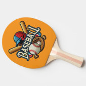 Klassieke Baseball Essentials / Stijlvolle Retro L Tafeltennisbatje (Zijkant)