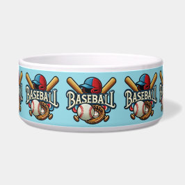Klassieke Baseball Essentials / Stijlvolle Retro L Voerbakje