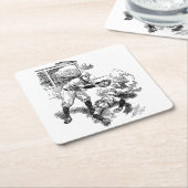 Klassieke Baseball Onderzetter set (Schuin)