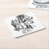 Klassieke Baseball Onderzetter set (Schuin)