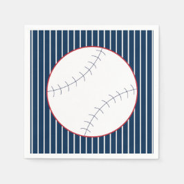 Klassieke Baseball Party Napkins Servetten