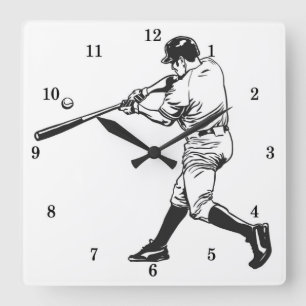 Klassieke Baseball Wall klok