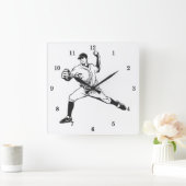 Klassieke Baseball Wall klok (Huis)