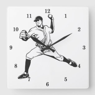 Klassieke Baseball Wall klok