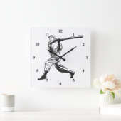 Klassieke Baseball Wall klok (Huis)