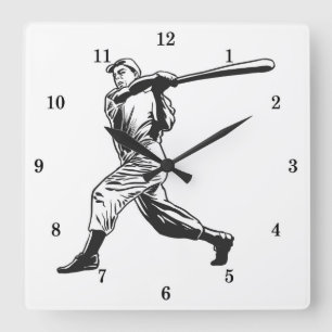 Klassieke Baseball Wall klok