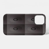 Klassieke Basklankspreker: Klassieke Achtergrond iPhone Hoesje (Achterkant horizontaal)
