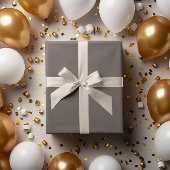 Klassieke Batch Donkere Taupe Beige Wrapping Paper Cadeaupapier