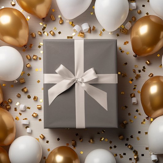 Klassieke Batch Donkere Taupe Beige Wrapping Paper Cadeaupapier