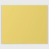 Klassieke Batch: Mooie gele wikkelpapierrol Cadeaupapier (Vlak)