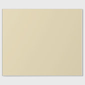 Klassieke Batch: Vanille Cream Wrapping Paper Roll Cadeaupapier (Vlak)