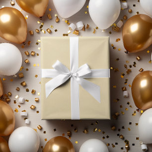 Klassieke Batch: Vanille Cream Wrapping Paper Roll Cadeaupapier