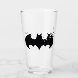 Klassieke Batman-Logo oplossing in vleermuizen Glas