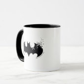 Klassieke Batman-Logo oplossing in vleermuizen Mok (Voorkant links)