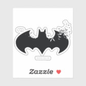 Klassieke Batman-Logo oplossing in vleermuizen Sticker (Vel)