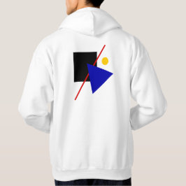 Klassieke Bauhaus Art Geometrische compositie Hoodie