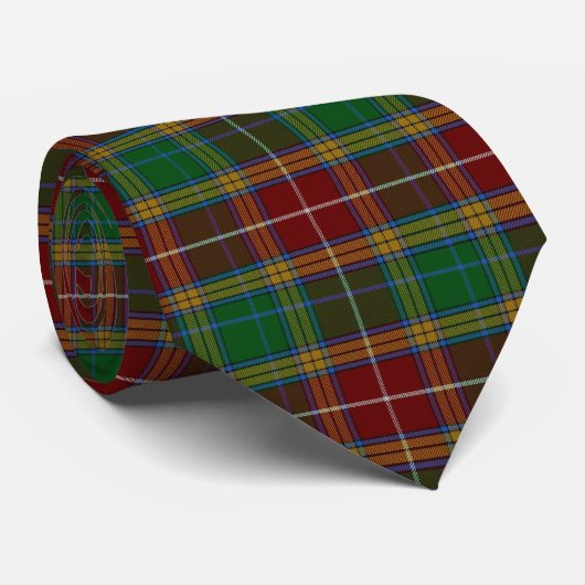 Klassieke Baxter Tartan Stropdas (Opgerold)