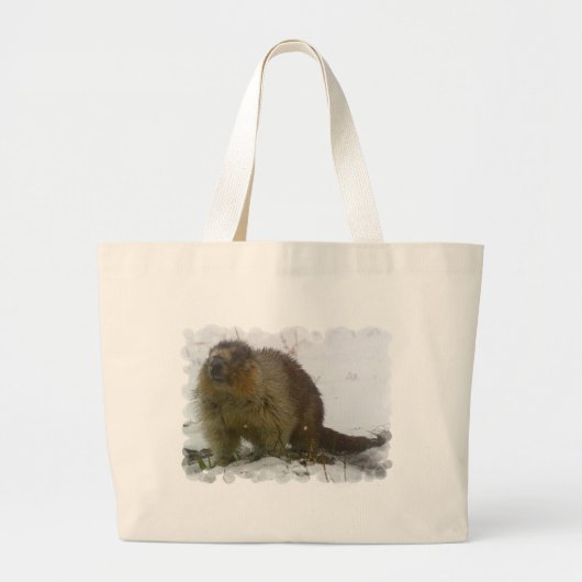Klassieke Beavers Canvas Bag Grote Tote Bag (Voorkant)