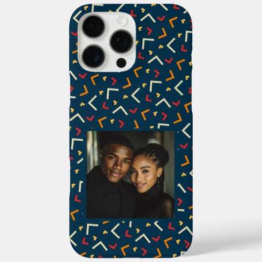 Klassieke bedankcadeaus Memphis-patroon Case-Mate iPhone Case (Achterkant)