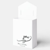 Klassieke bedankdoos voor feesten en evenementen bedankdoosjes (Geopend)