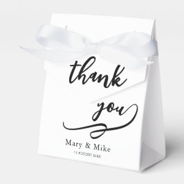 Klassieke bedankdoos voor feesten en evenementen bedankdoosjes