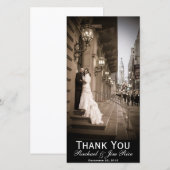 Klassieke bedankkaart (Voorkant / Achterkant)