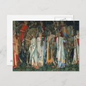 Klassieke beeldende kunst briefkaart (Voorkant / Achterkant)