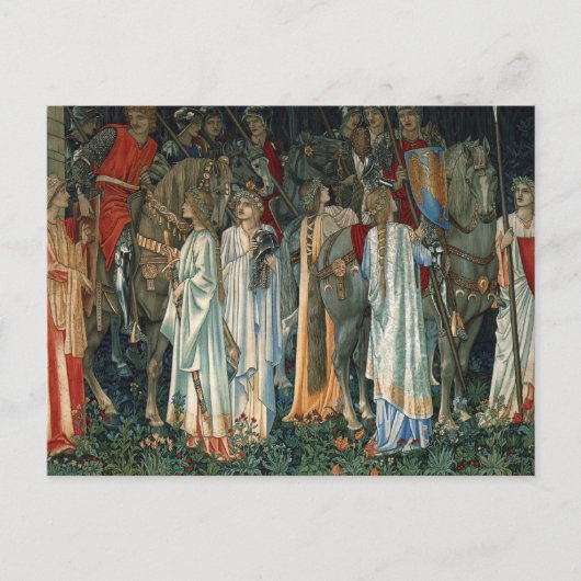 Klassieke beeldende kunst briefkaart (Voorkant)