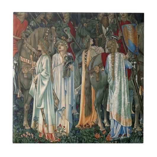 Klassieke beeldende kunst tegeltje (Voorkant)