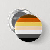 Klassieke Beer Pride Flag Ronde Button 5,7 Cm (Voorkant /achterkant)