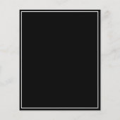 Klassieke begroting eenvoudig sparen de Kaart van  (Achterkant)