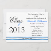 Klassieke bekendmaking Afstuderen van legant/uitno Kaart (Voorkant)