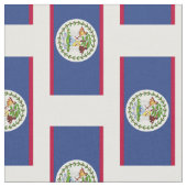 Klassieke Belize vlag Stof (Close Up)
