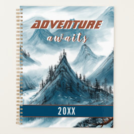 Klassieke bergen die Inspirerend citaat 3 R schild Planner