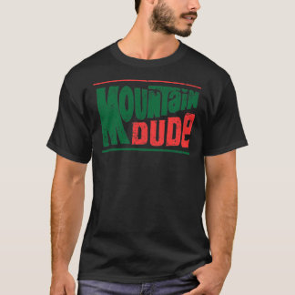 Klassieke bergen  Mtn die buiten wandelt T-shirt