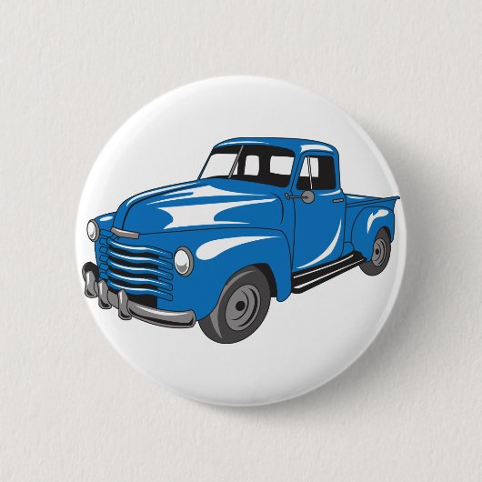 Klassieke bestelwagen ronde button 5,7 cm (Voorkant)
