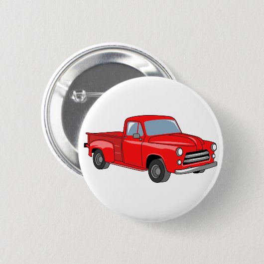 Klassieke bestelwagen ronde button 5,7 cm (Voorkant /achterkant)