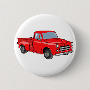 Klassieke bestelwagen ronde button 5,7 cm