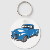 Klassieke bestelwagen sleutelhanger (Voorkant)