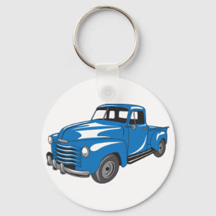 Klassieke bestelwagen sleutelhanger