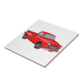 Klassieke bestelwagen tegeltje (Zijkant)