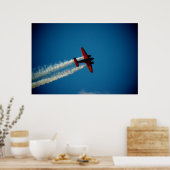 Klassieke beuk 18 Vliegtuig Poster (Keuken)
