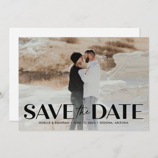 Klassieke, bewerkbare kleur Bewerkbaar papier slaa Bedankkaart (Voorkant / Achterkant)