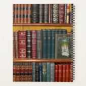 Klassieke bibliotheek met Hoesje van boek - Planne Planner (Achterkant)