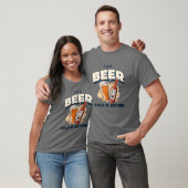 Klassieke bierkou is beter t-shirt (Unisex)