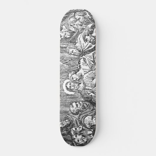 Klassieke bijbelse kunst persoonlijk skateboard (Voorkant)
