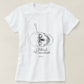 Klassieke bijbelse wolkenkrabbel t-shirt (Design voorkant)