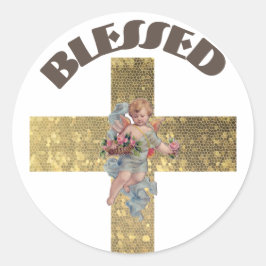 Klassieke bijbelSticker Ronde Sticker